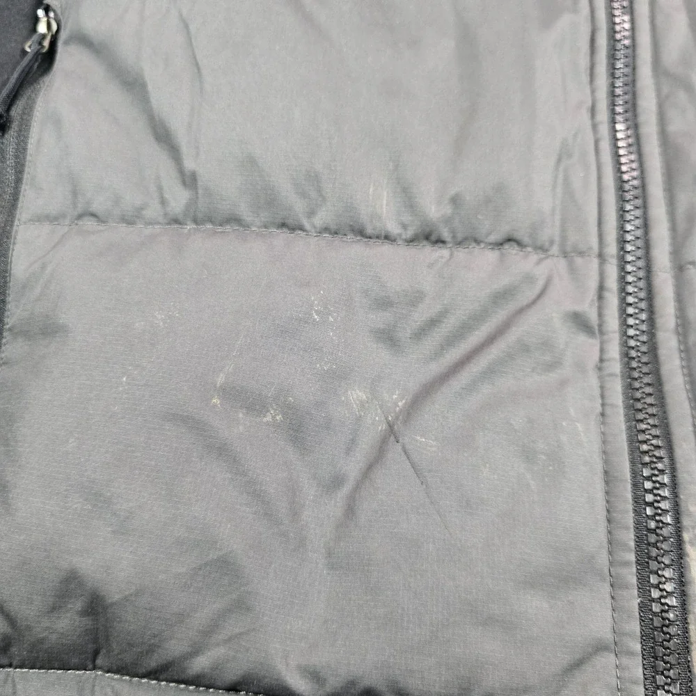 The North Face Jacket Mens XL Gray 550 Down Puffer Full Zip Winter Outdoor